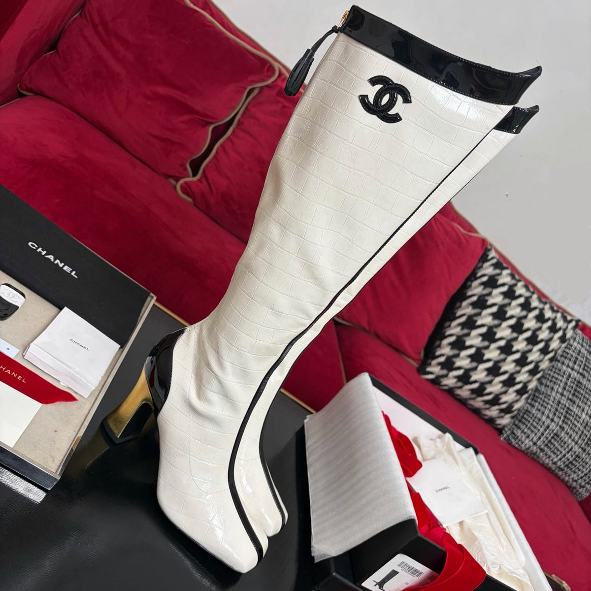 New Fashion Women's Knee High Boots XC1326101621