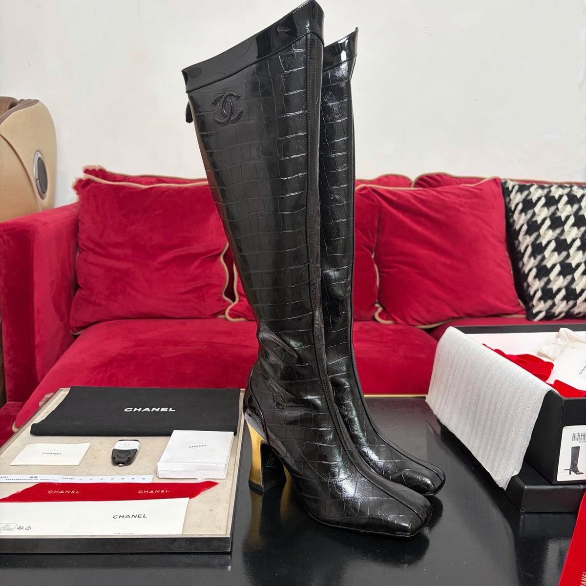 New Fashion Women's Knee High Boots XC1326101621