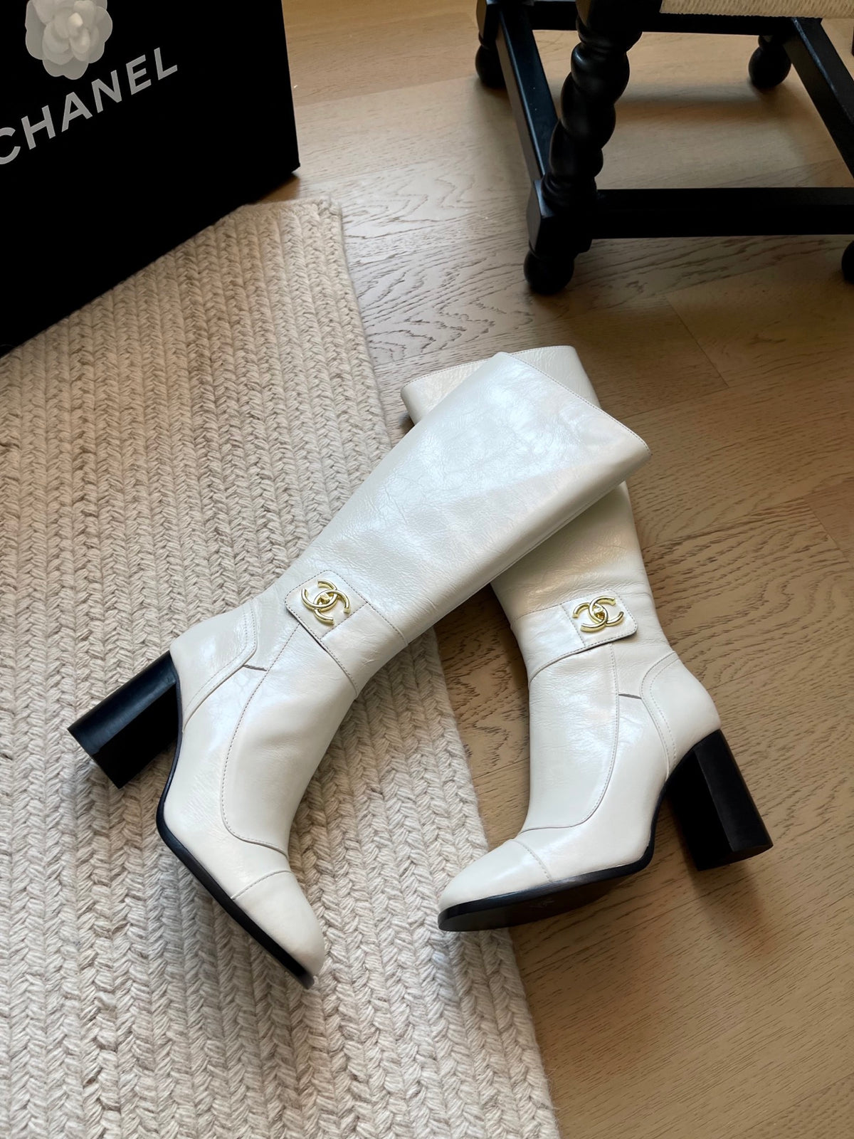 New CC stylish high-heeled boots 0726091701