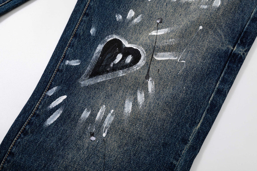 New Men's Straight-Leg Jeans 1026062543