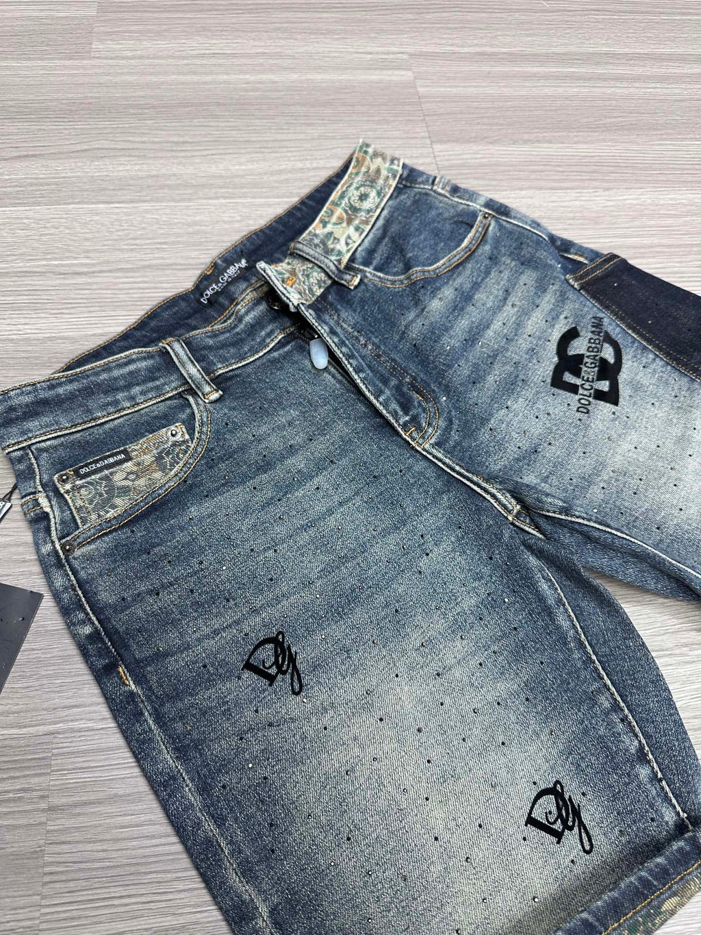 New-Style Men's Denim Shorts (Custom No return no exchange) 1026062607