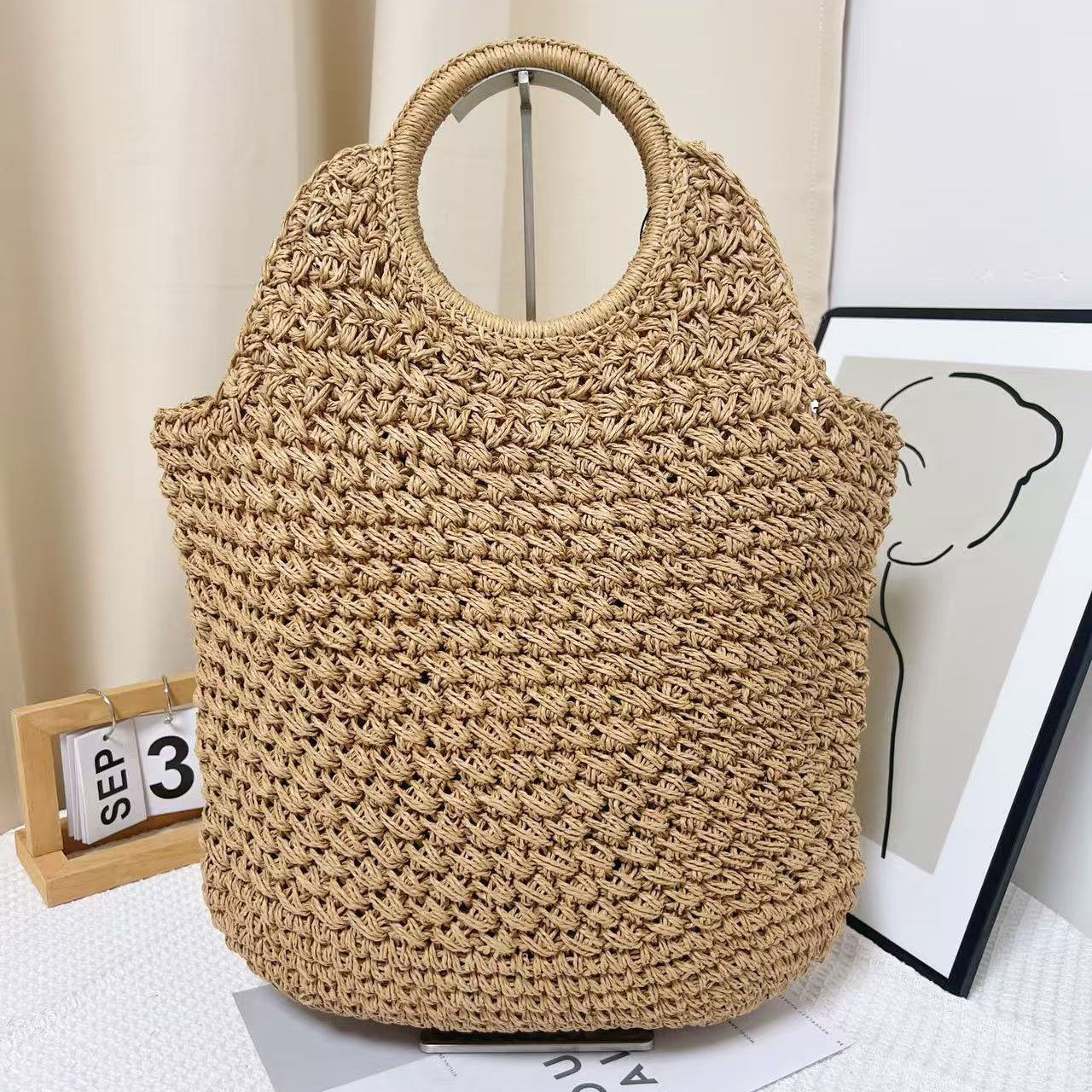 New Straw-Woven Bags SCB1026070634