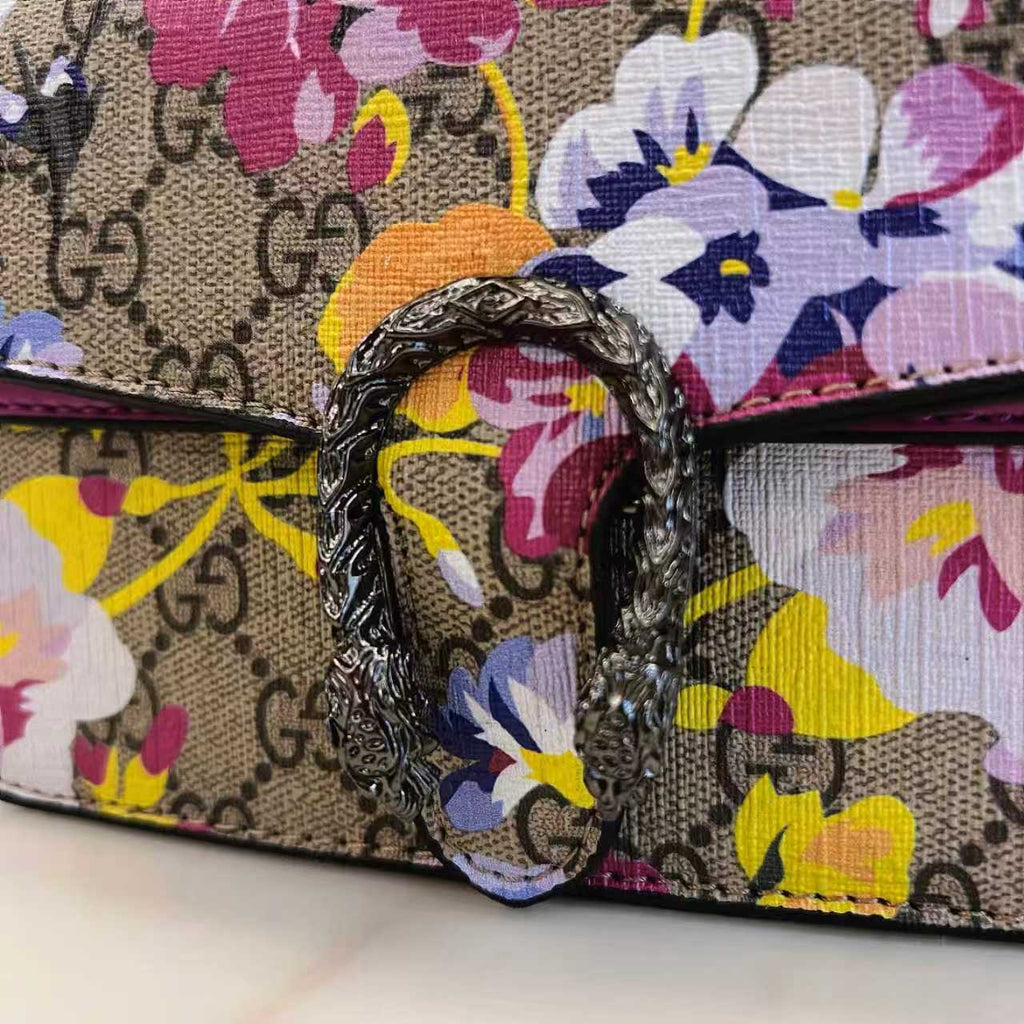 New Floral Snake-Head Clasp Shoulder Bag SCB1026071708