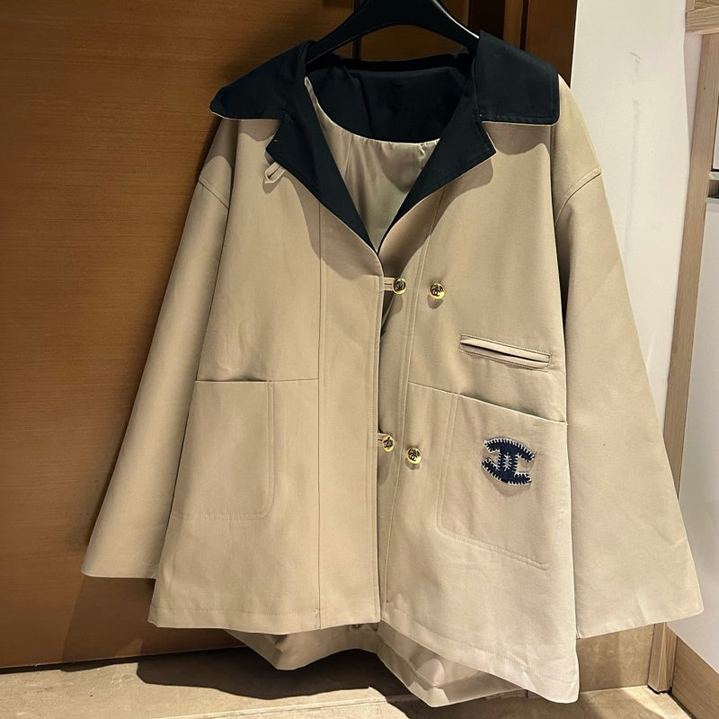 New Fashion Women Tweed Style Coat TZ1326091109