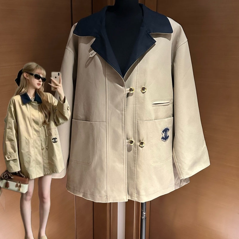 New Fashion Women Tweed Style Coat TZ1326091109