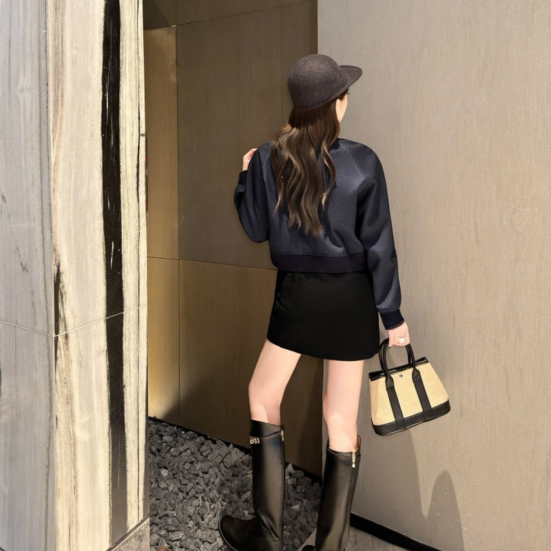 HS New Fashion Women Cropped Jacket TZ1326091110