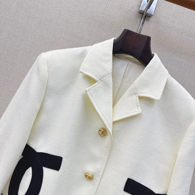 CC New Fashion Women Tweed Cropped Jacket TZ1326091111