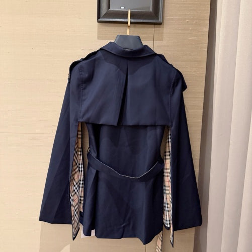New Fashion Women BBR Cape Trench Coat TZ1326091113