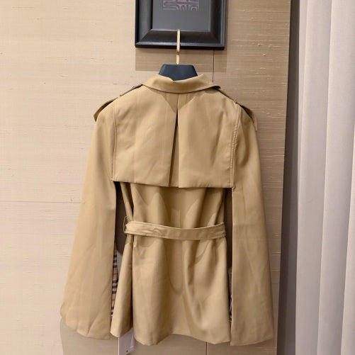 New Fashion Women BBR Cape Trench Coat TZ1326091113