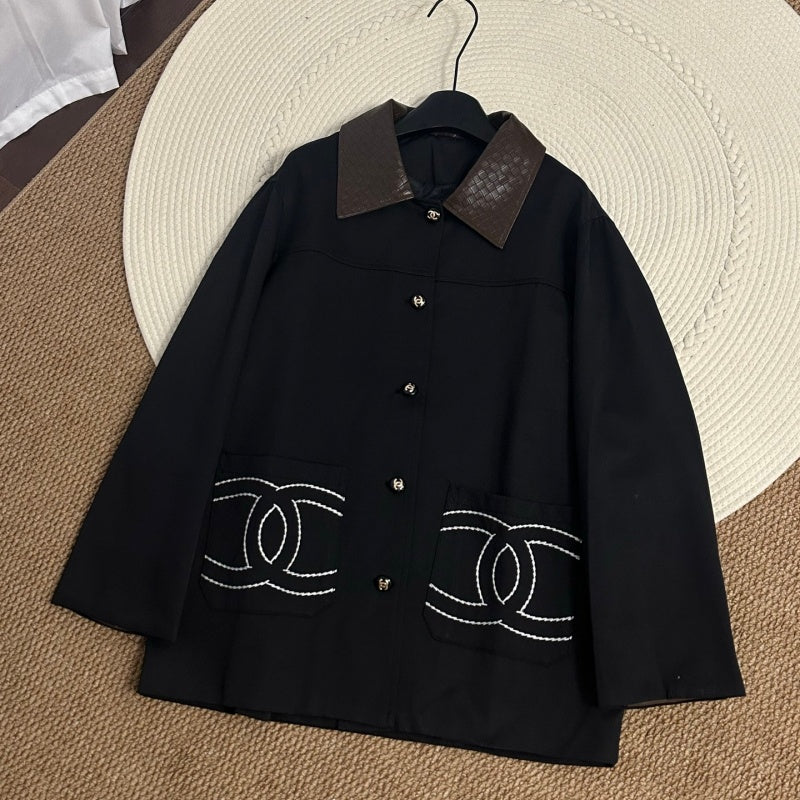 New Fashion Women CC Mid-Length Coat TZ1326091114