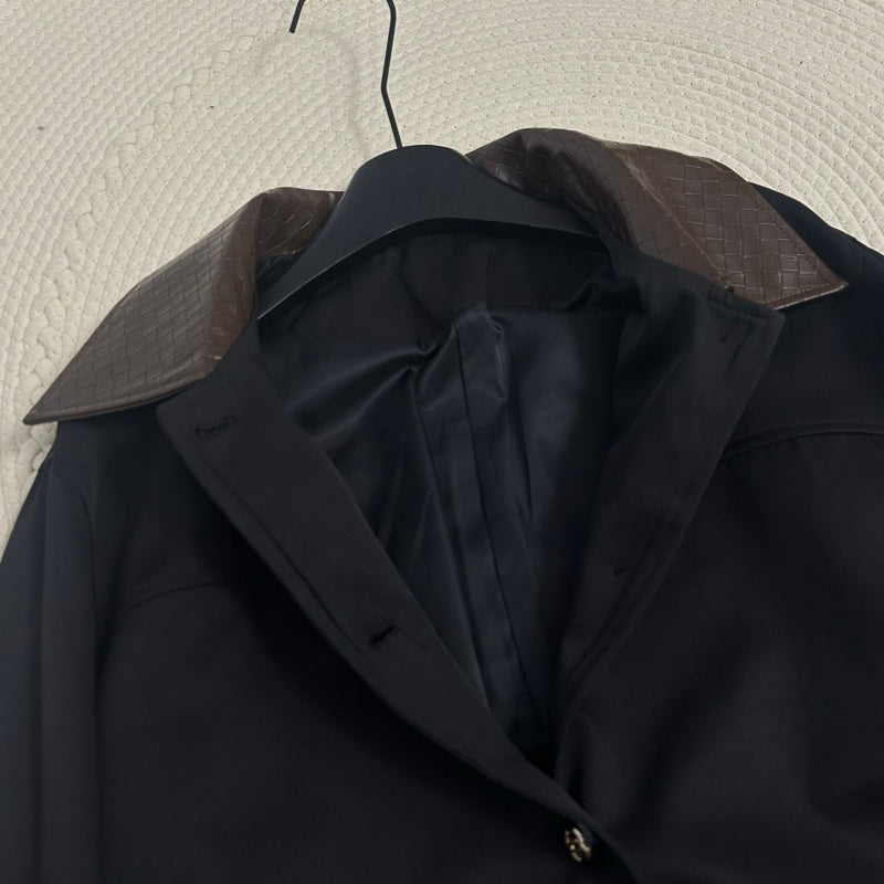 New Fashion Women CC Mid-Length Coat TZ1326091114