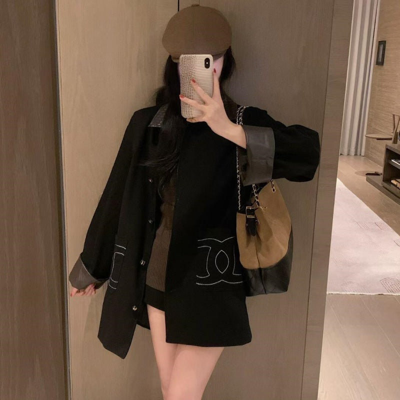 New Fashion Women CC Mid-Length Coat TZ1326091114
