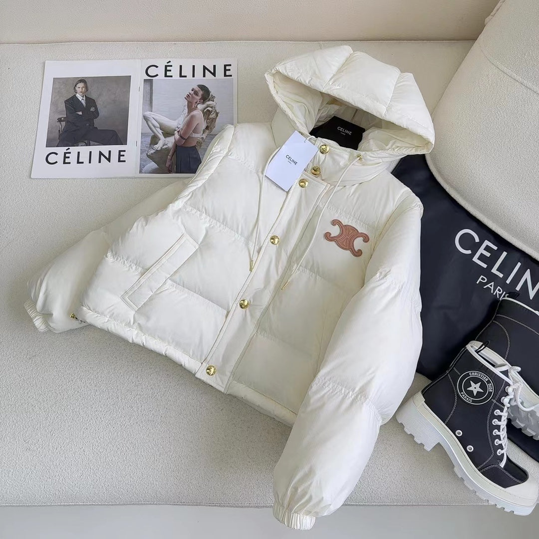 New Women Detachable Sleeve Puffer Cotton Jacket TZ1326091115