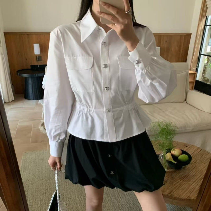 New Fashion Women Waist Cinched Jacket XC1326091119