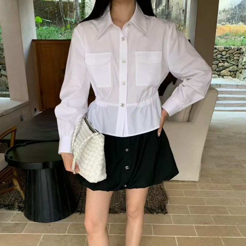 New Fashion Women Waist Cinched Jacket XC1326091119