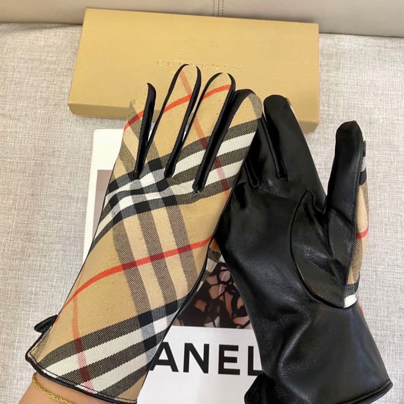 New Fashion Women Classic Plaid Gloves ZJN1326091404