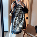 New Fashion Women Jungle Print Double-Sided Cashmere Scarf 1326091411
