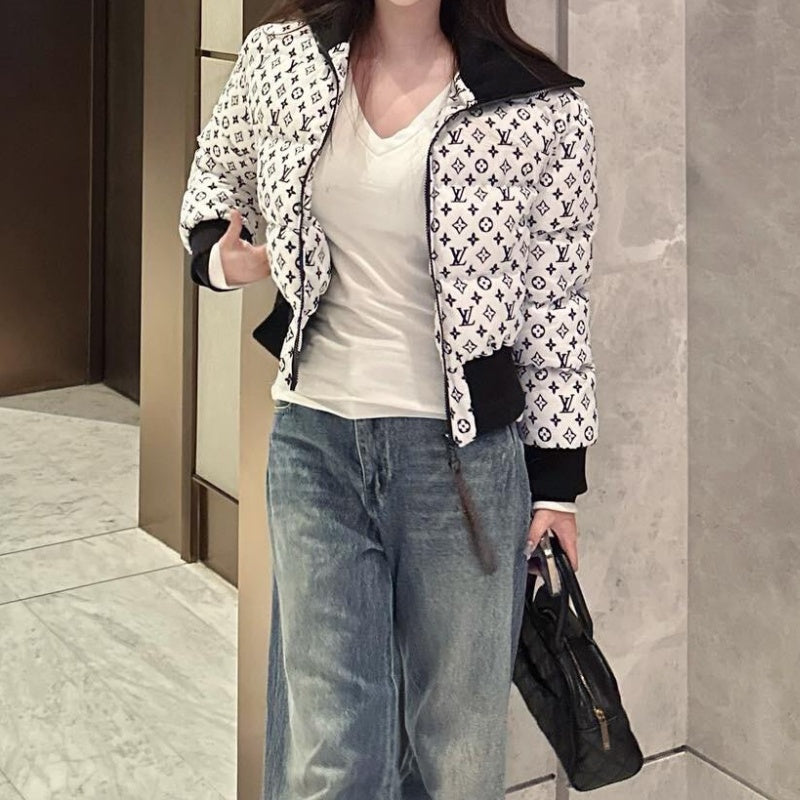 L New fashion  Women's down jacket TZ1326091512