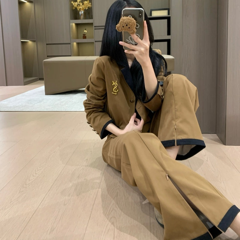 New Fashion Women‘s Cropped Blazer Set TZ1326091515
