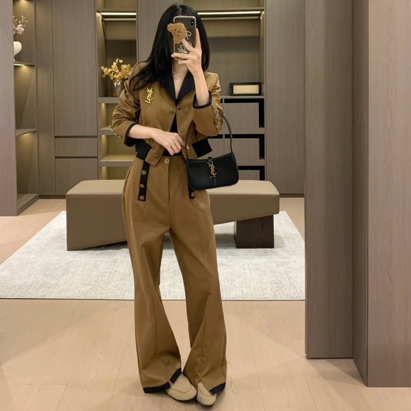 New Fashion Women‘s Cropped Blazer Set TZ1326091515