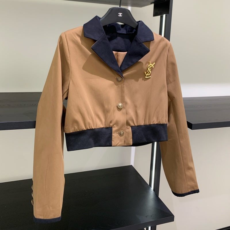 New Fashion Women‘s Cropped Blazer Set TZ1326091515