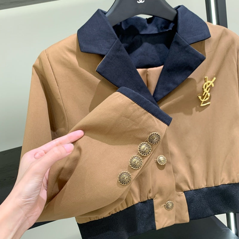 New Fashion Women‘s Cropped Blazer Set TZ1326091515