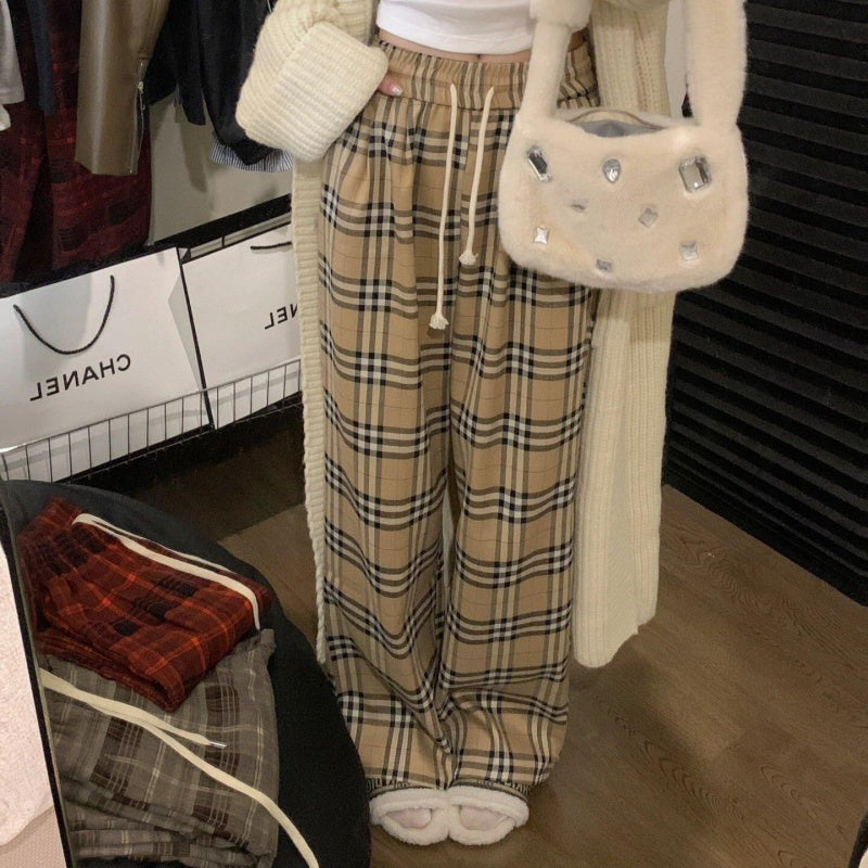 BBR New Fashion Women's Plaid Casual Pants PD1326091516