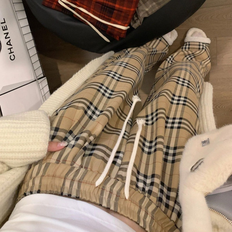 BBR New Fashion Women's Plaid Casual Pants PD1326091516