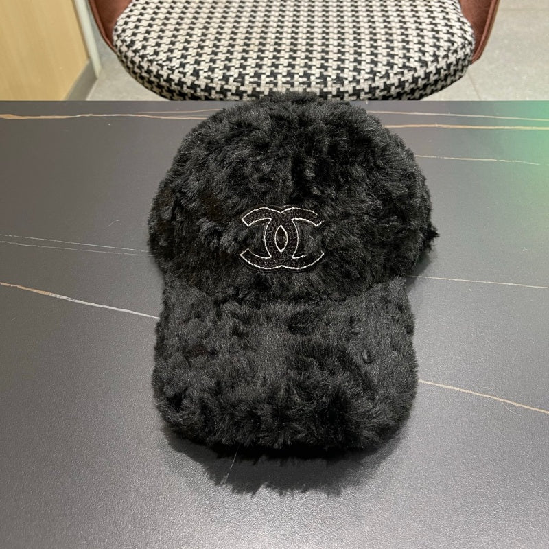 CHA 26ss Unisex Cashmere‑like Baseball Cap ZJN1326091525