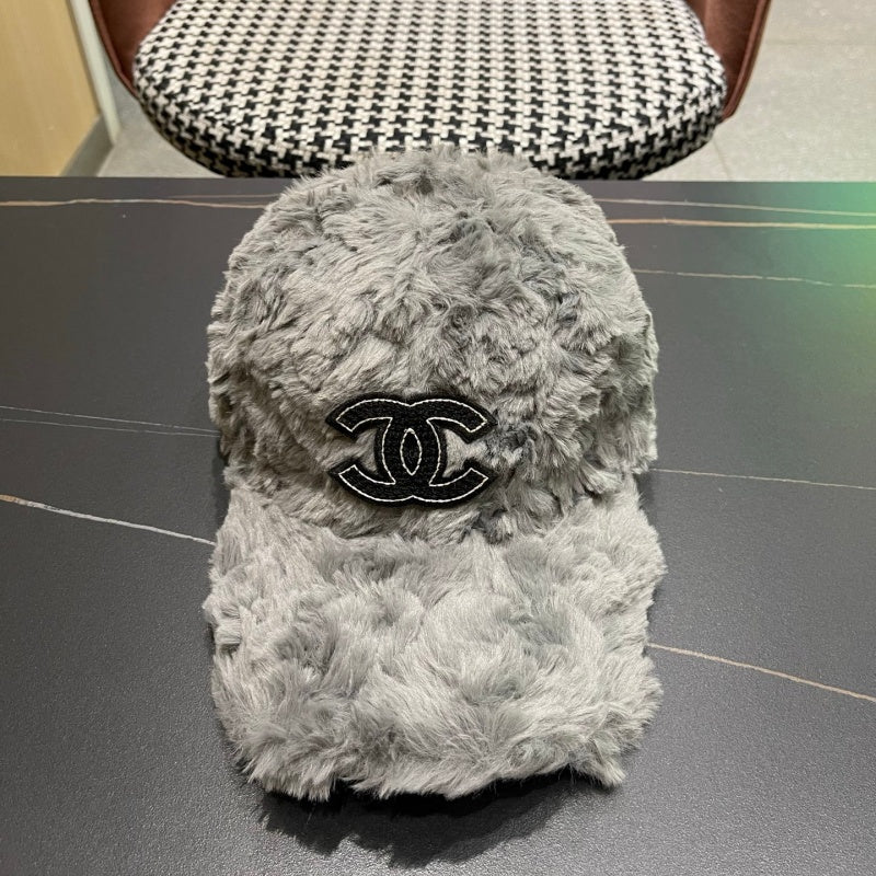 CHA 26ss Unisex Cashmere‑like Baseball Cap ZJN1326091525