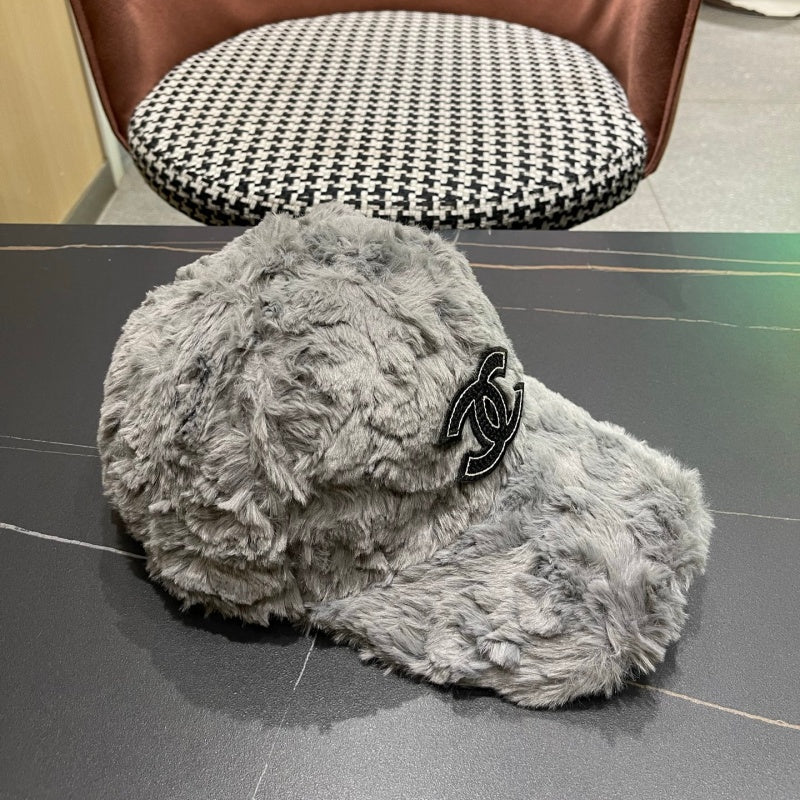 CHA 26ss Unisex Cashmere‑like Baseball Cap ZJN1326091525