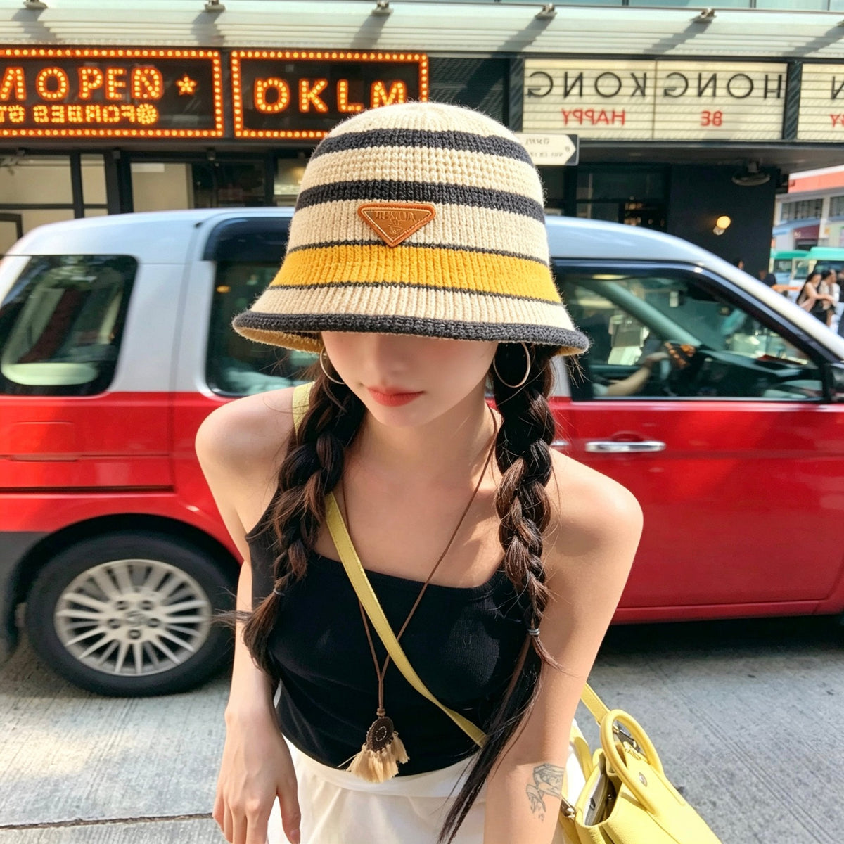PRA 26ss New Fashion Women Bucket Hat ZJN1326091527