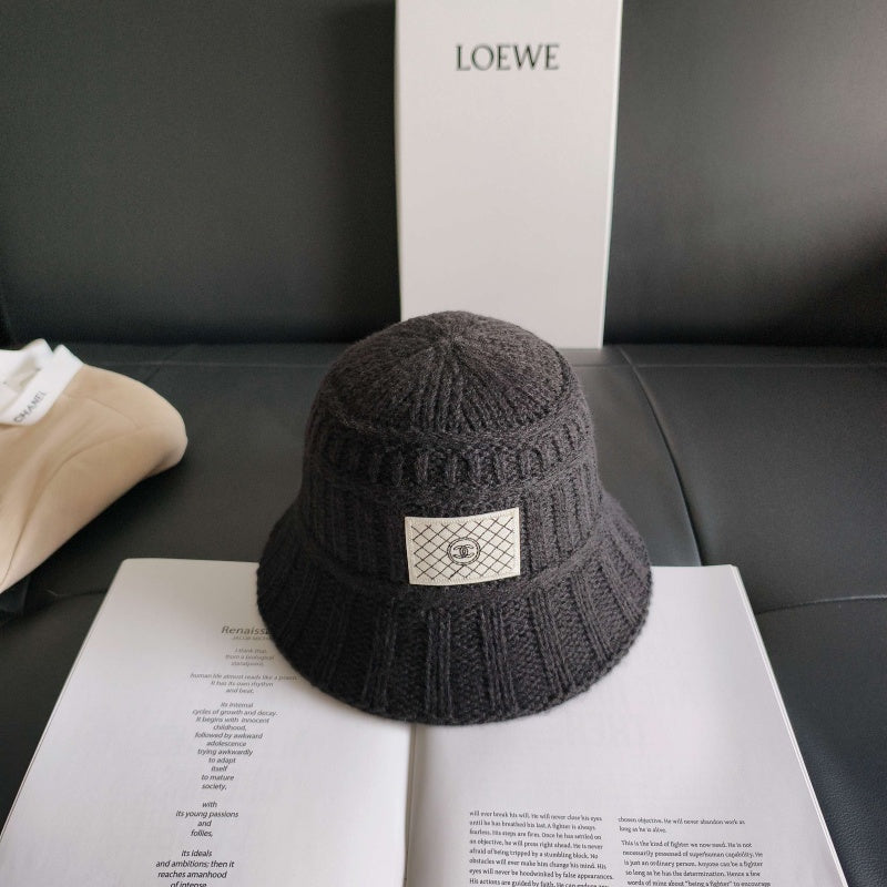 CHA 26ss New Fashion Women Knit Bucket Hat ZJN1326091528