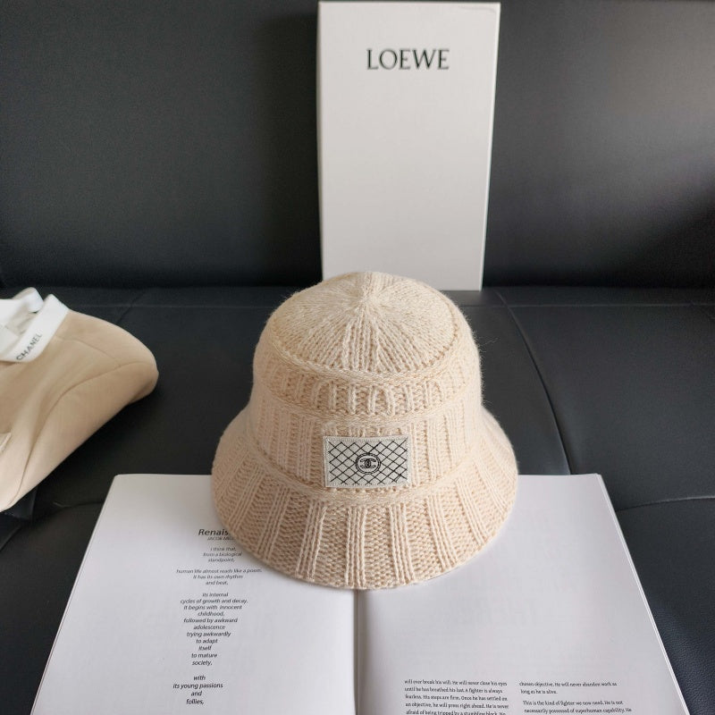 CHA 26ss New Fashion Women Knit Bucket Hat ZJN1326091528