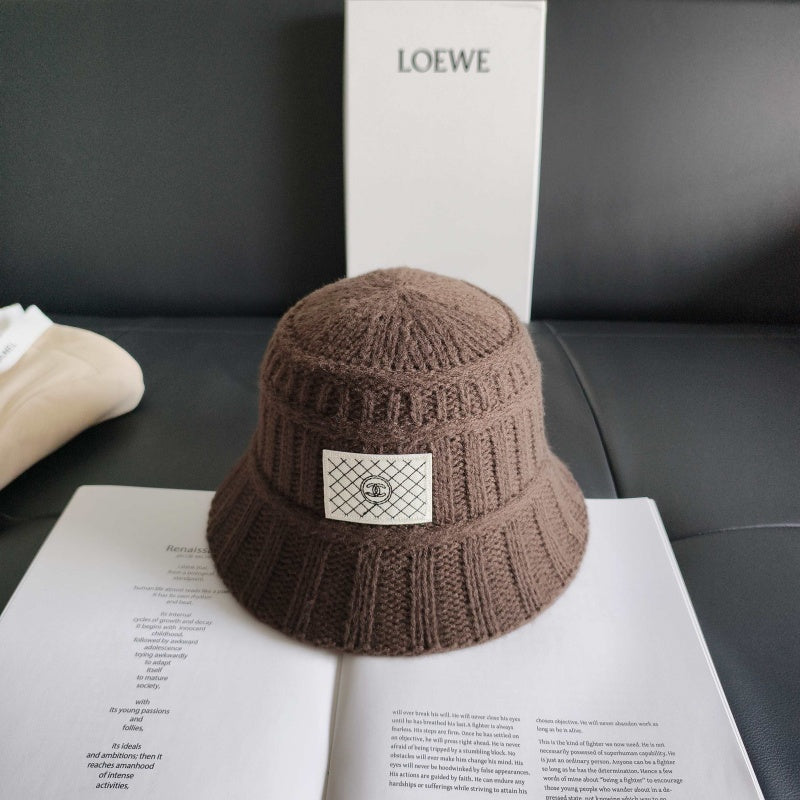CHA 26ss New Fashion Women Knit Bucket Hat ZJN1326091528