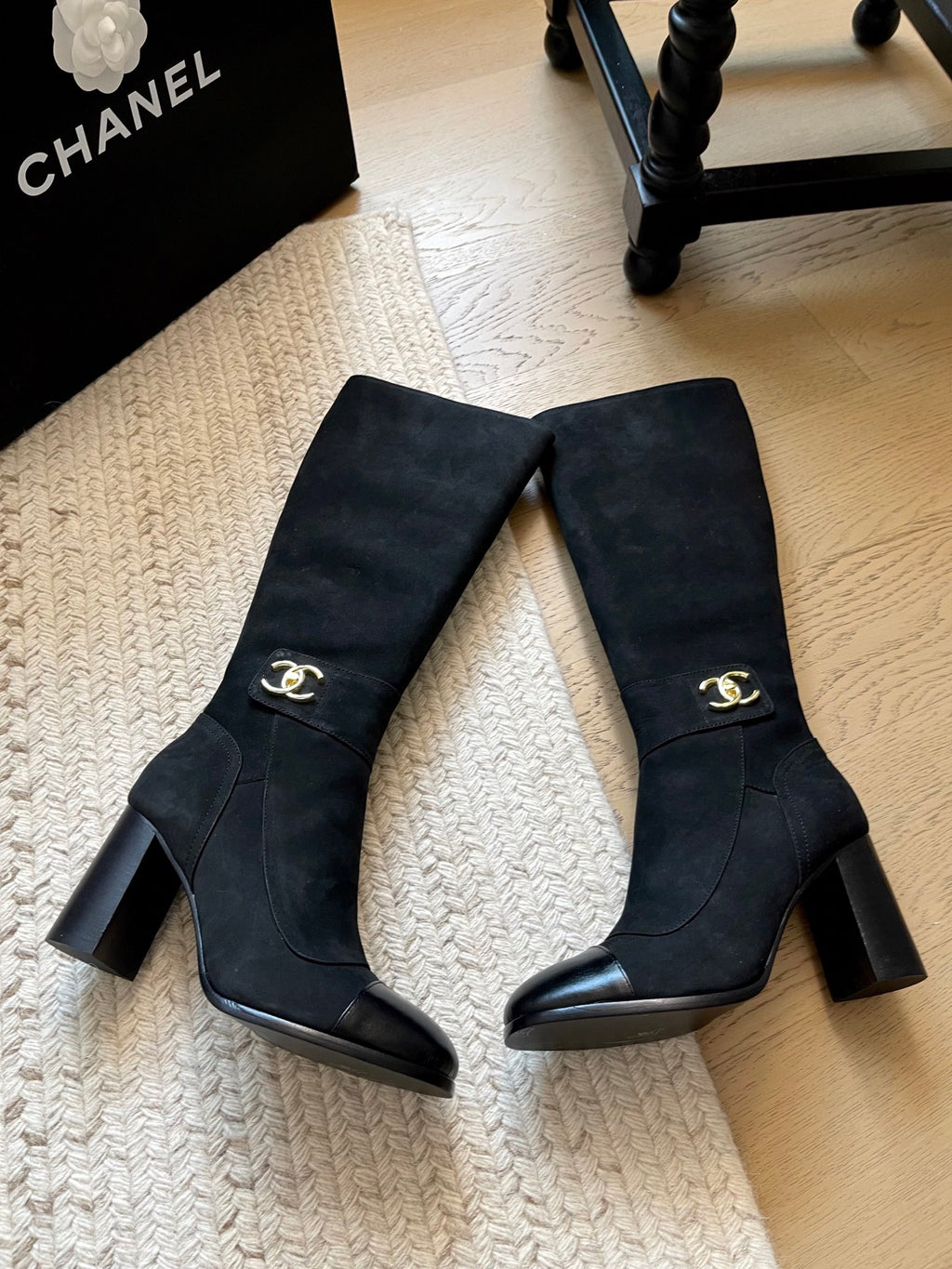 New CC stylish high-heeled boots 0726091701
