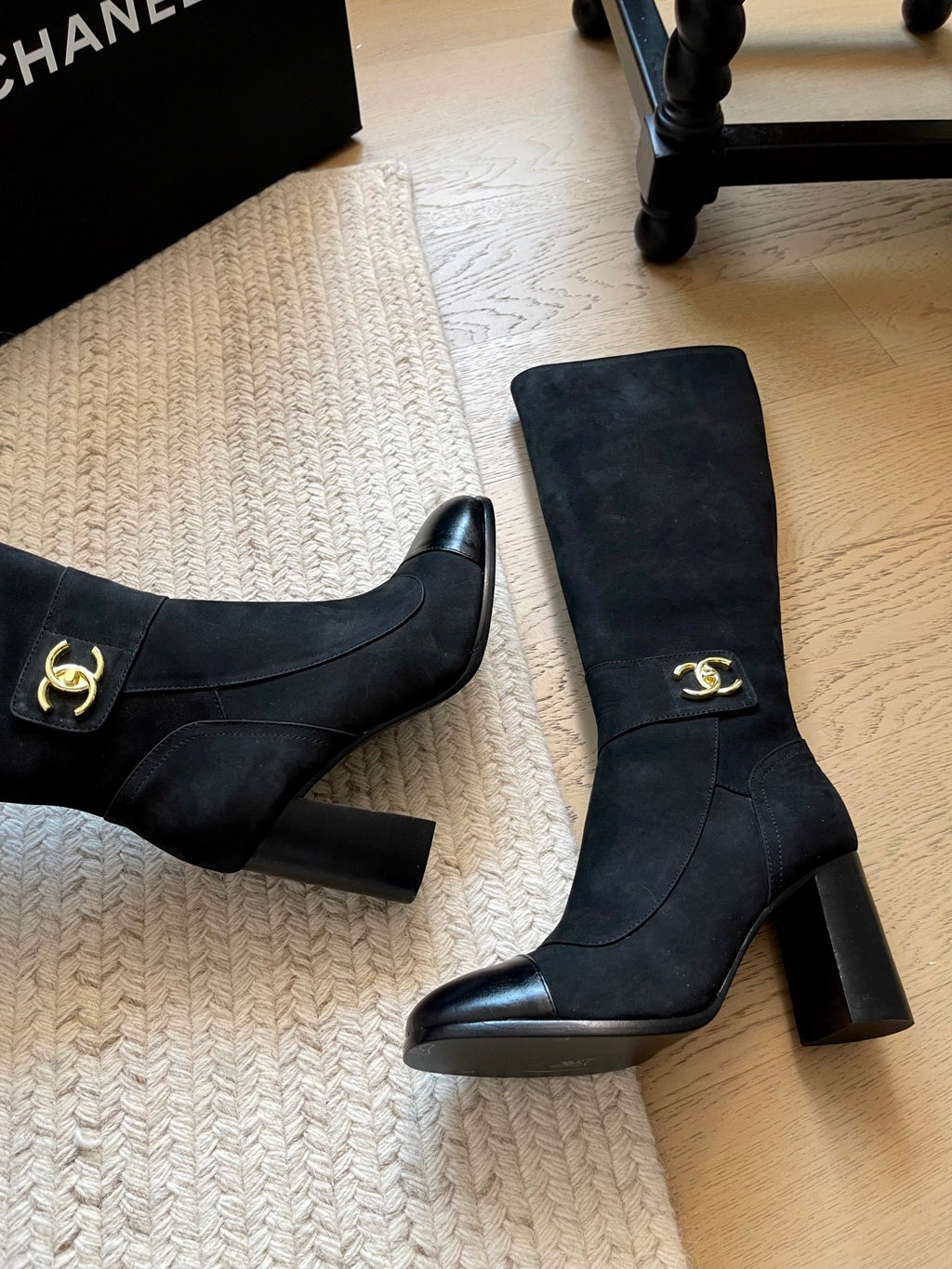 New CC stylish high-heeled boots 0726091701