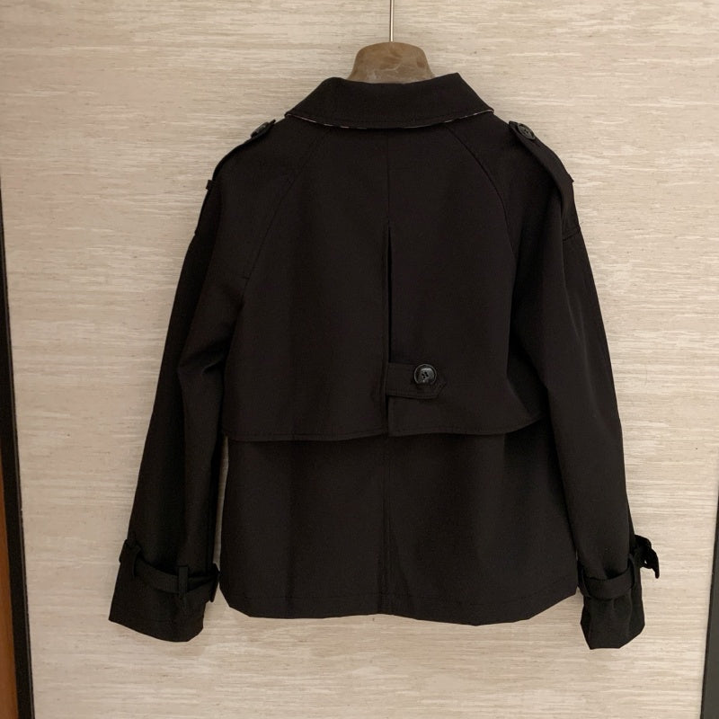New Arrival Stylish Women’s BBR Short Trench Coat CQQ1326091703