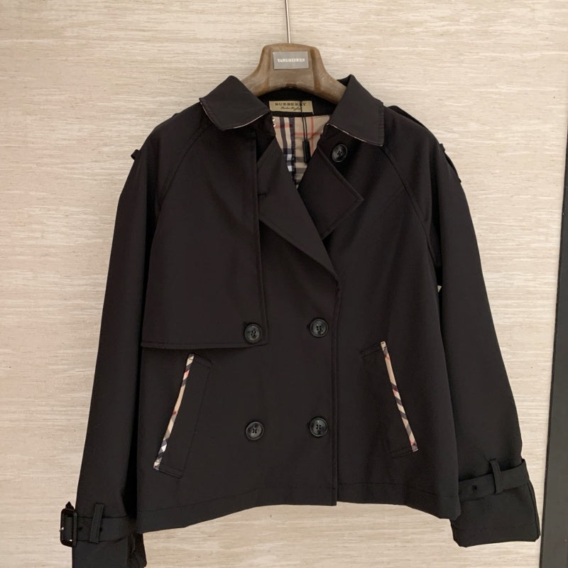 New Arrival Stylish Women’s BBR Short Trench Coat CQQ1326091703