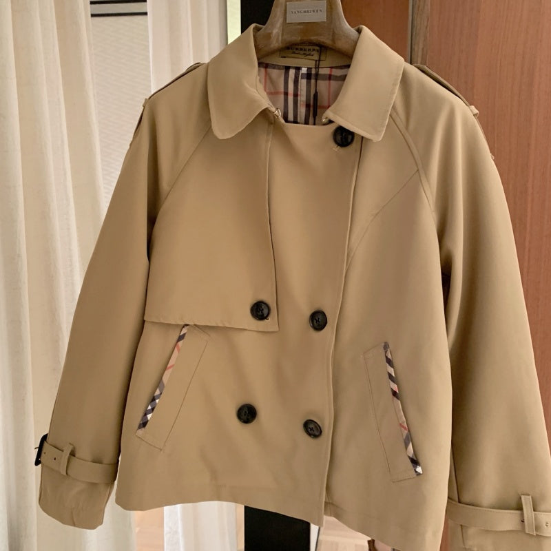New Arrival Stylish Women’s BBR Short Trench Coat CQQ1326091703