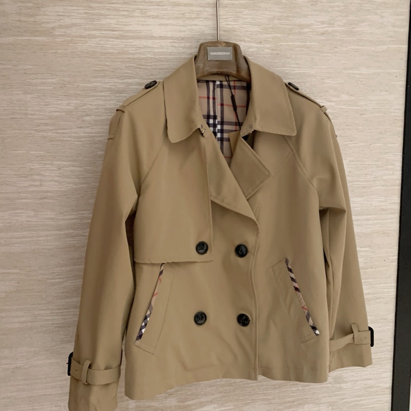 New Arrival Stylish Women’s BBR Short Trench Coat CQQ1326091703