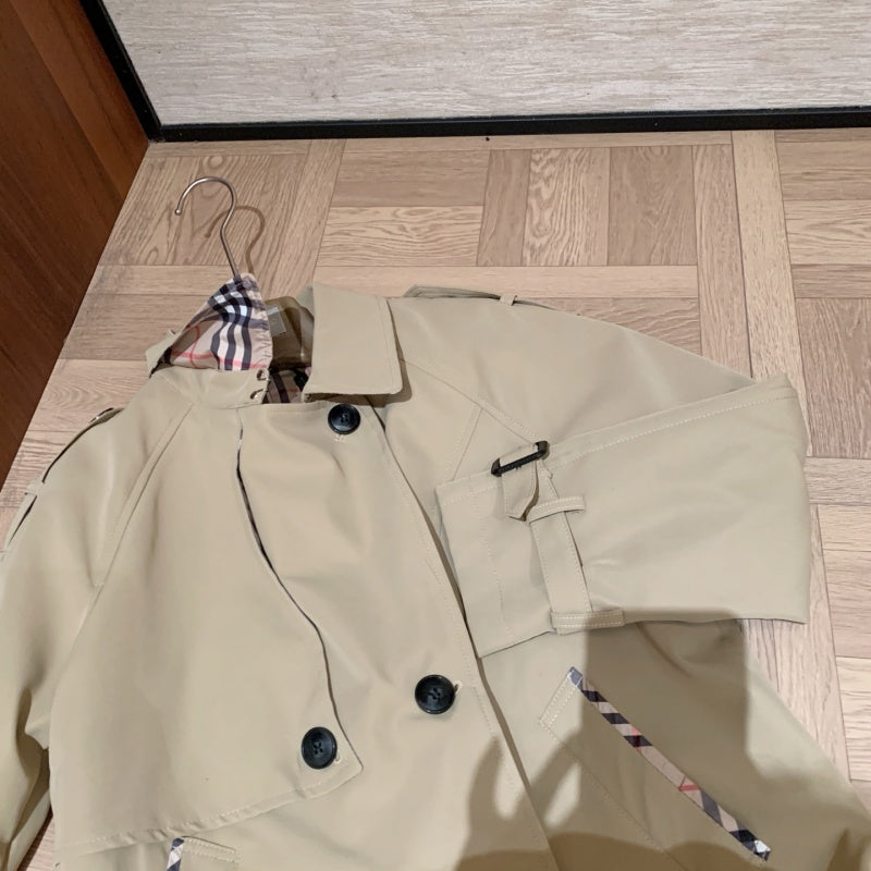 New Arrival Stylish Women’s BBR Short Trench Coat CQQ1326091703