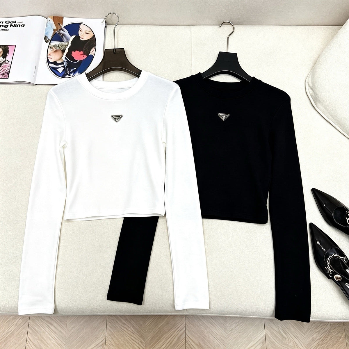 New Stylish Women's  PRA Slim Fit Basic Top CQQ1326091704