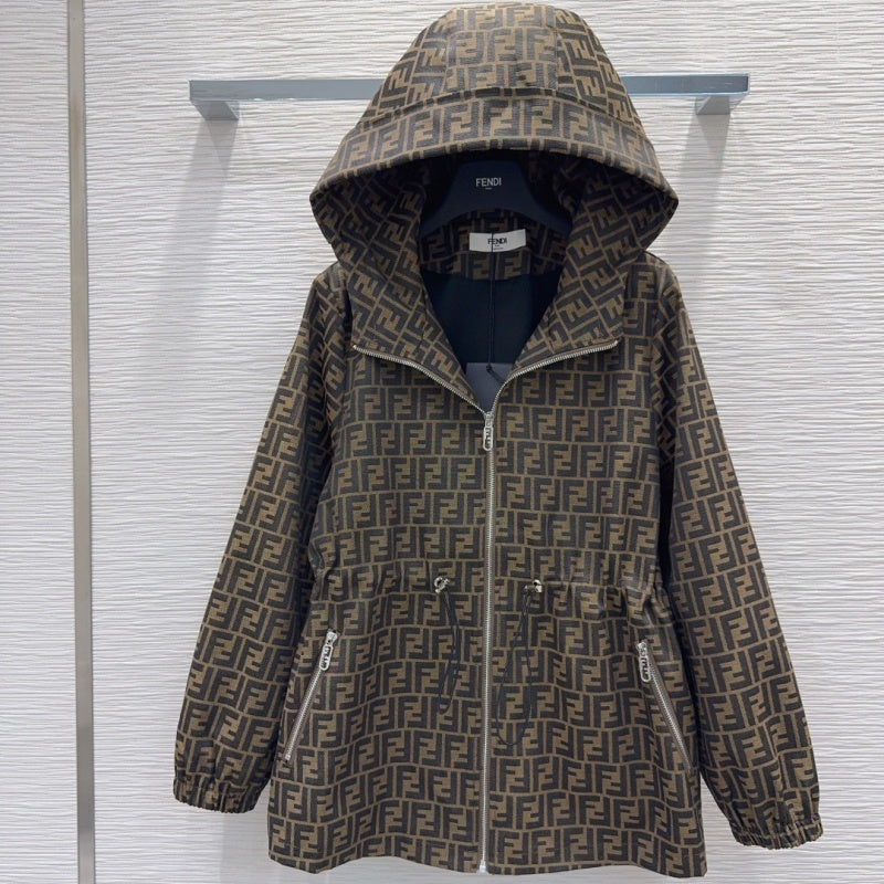 New Stylish Women's FF Drawstring Jacket CQQ1326091708