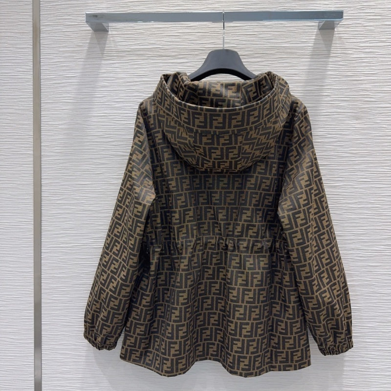 New Stylish Women's FF Drawstring Jacket CQQ1326091708