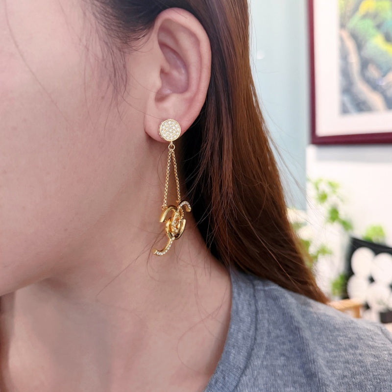 New Stylish Women's CC Earrings ZS1326091719