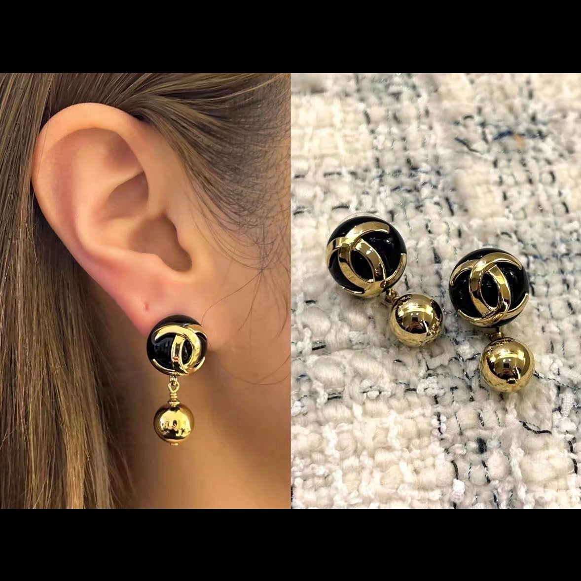 New Stylish Women's CC Earrings ZS1326091722