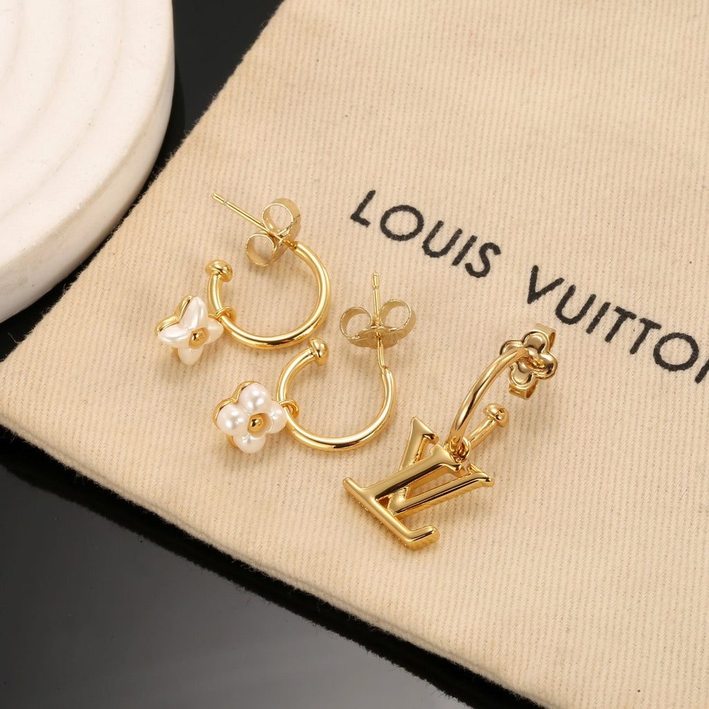 New Stylish Women's 3-Piece Earring Set ZS1326091732