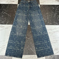 New Fashion Women CC Letter Print Wide Leg Jeans DM1326091813
