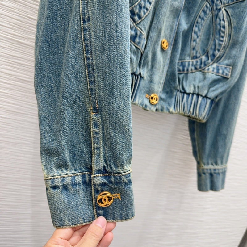 Women's CC New Fashion Denim Jacket  DM1326091823